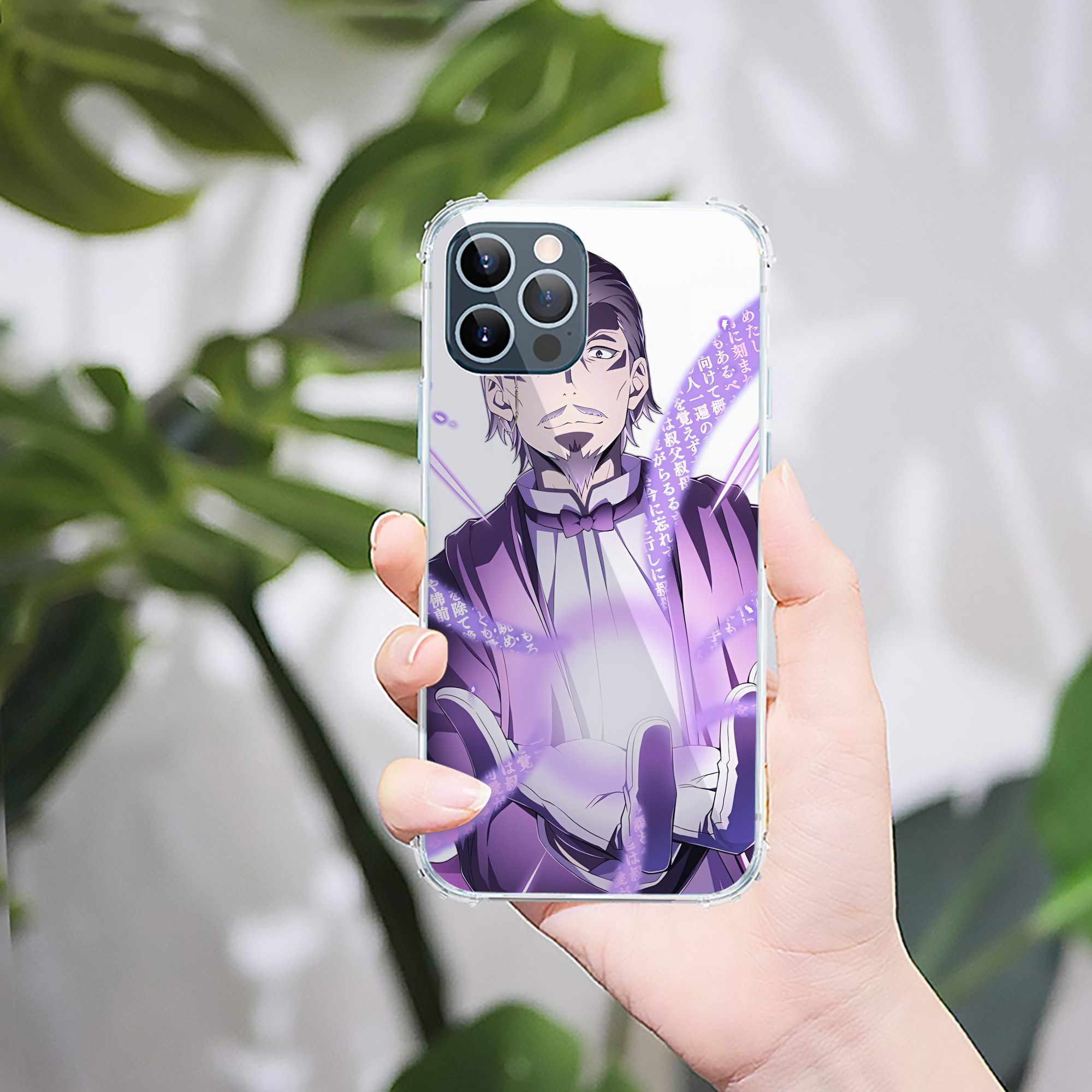 （画像用） 文豪ストレイドッグス Bungo Stray Dogs 【iPhone 12シリーズ対応】透明スマホケース（クリアソフトケース）